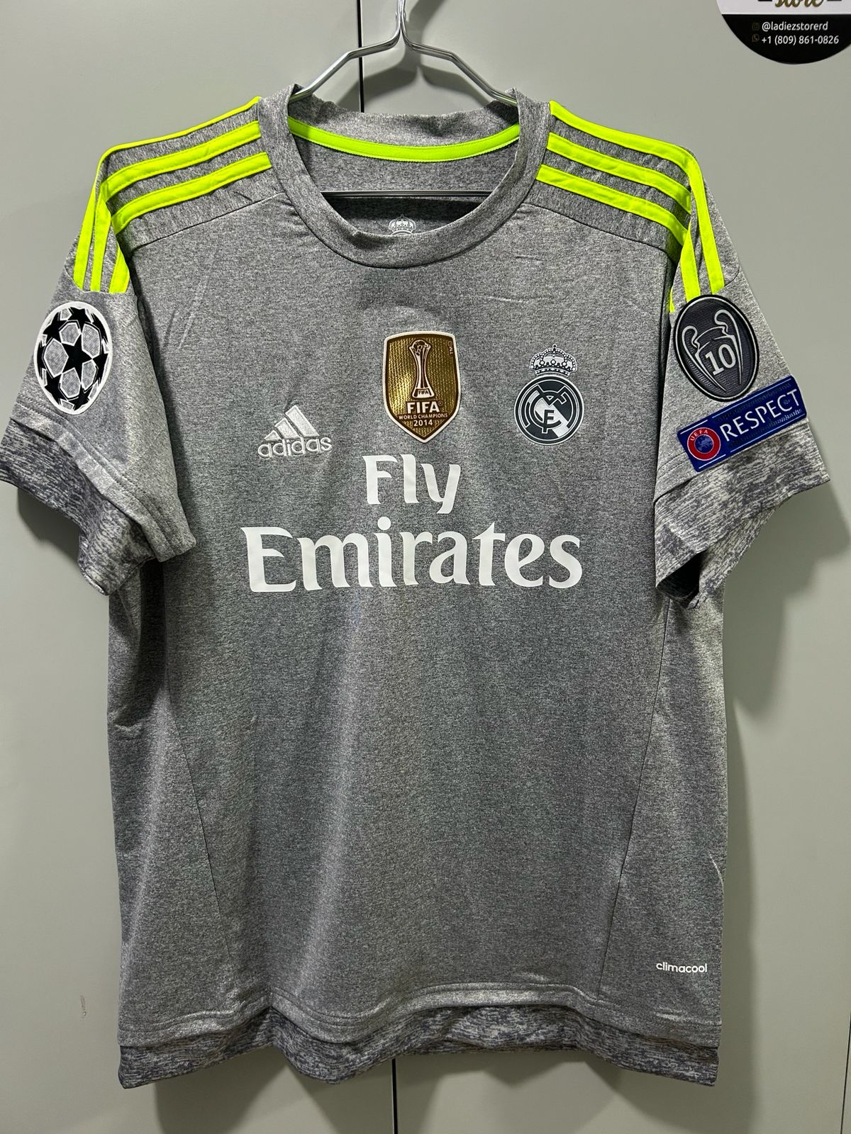 CAMISETA DEL REAL MADRID 2015/2016 SEGUNDA EQUIPACION