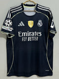 CAMISETA DEL REAL MADRID 2025/2026 SEGUNDA EQUIPACION VERSION FAN