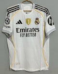 CAMISETA DEL REAL MADRID 2025/2026 HOME VERSION JUGADOR