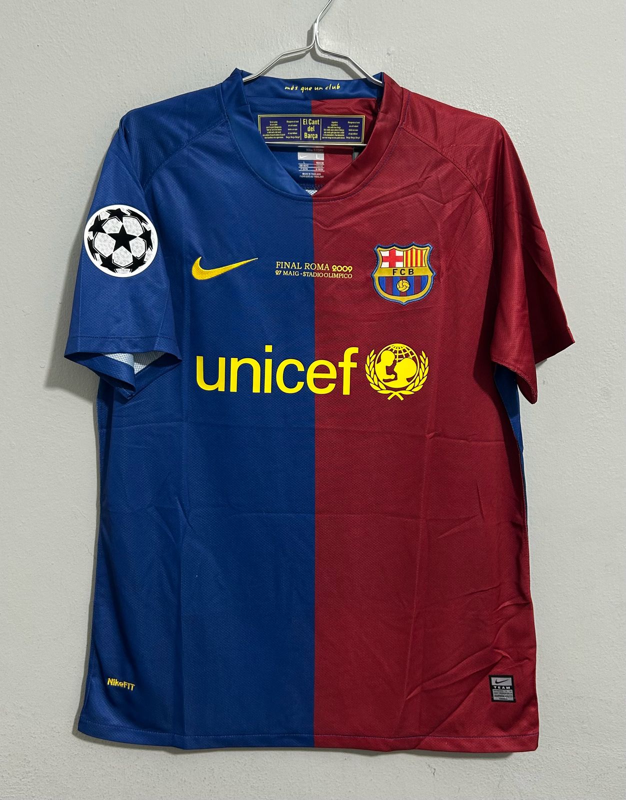 CAMISETA DEL FC BARCELONA 2008/2009 HOME