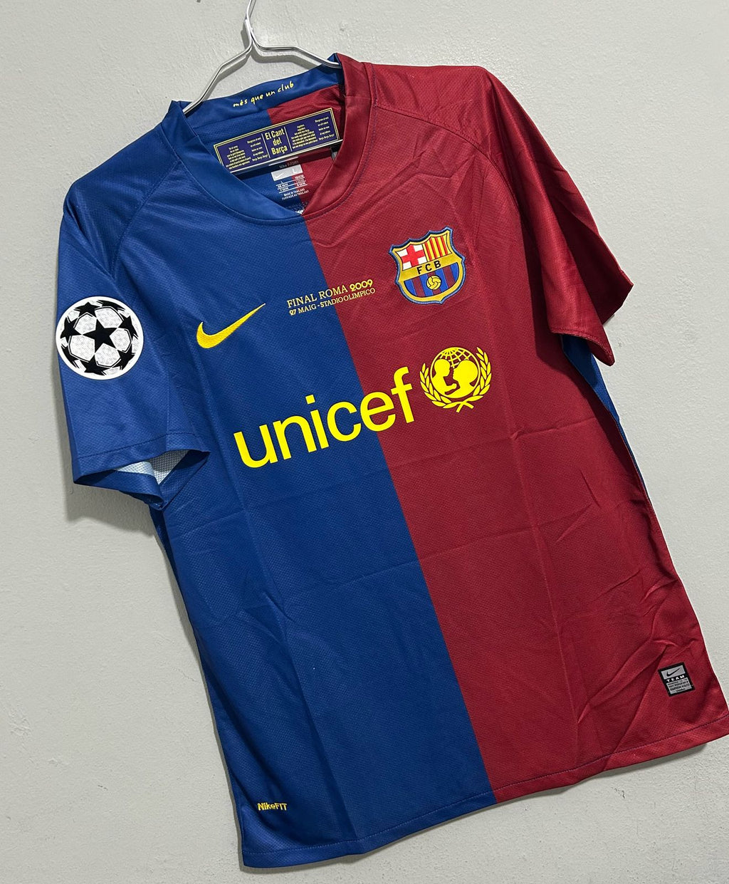CAMISETA DEL FC BARCELONA 2008/2009 HOME