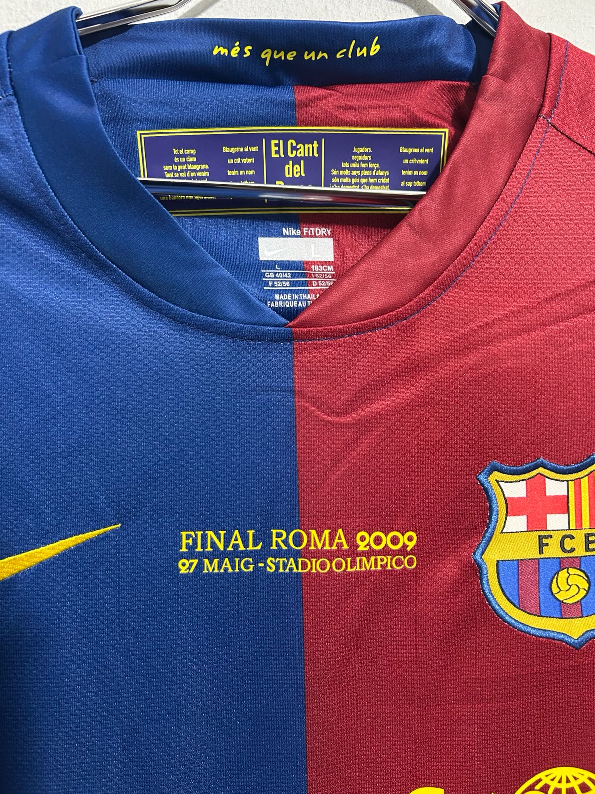 CAMISETA DEL FC BARCELONA 2008/2009 HOME