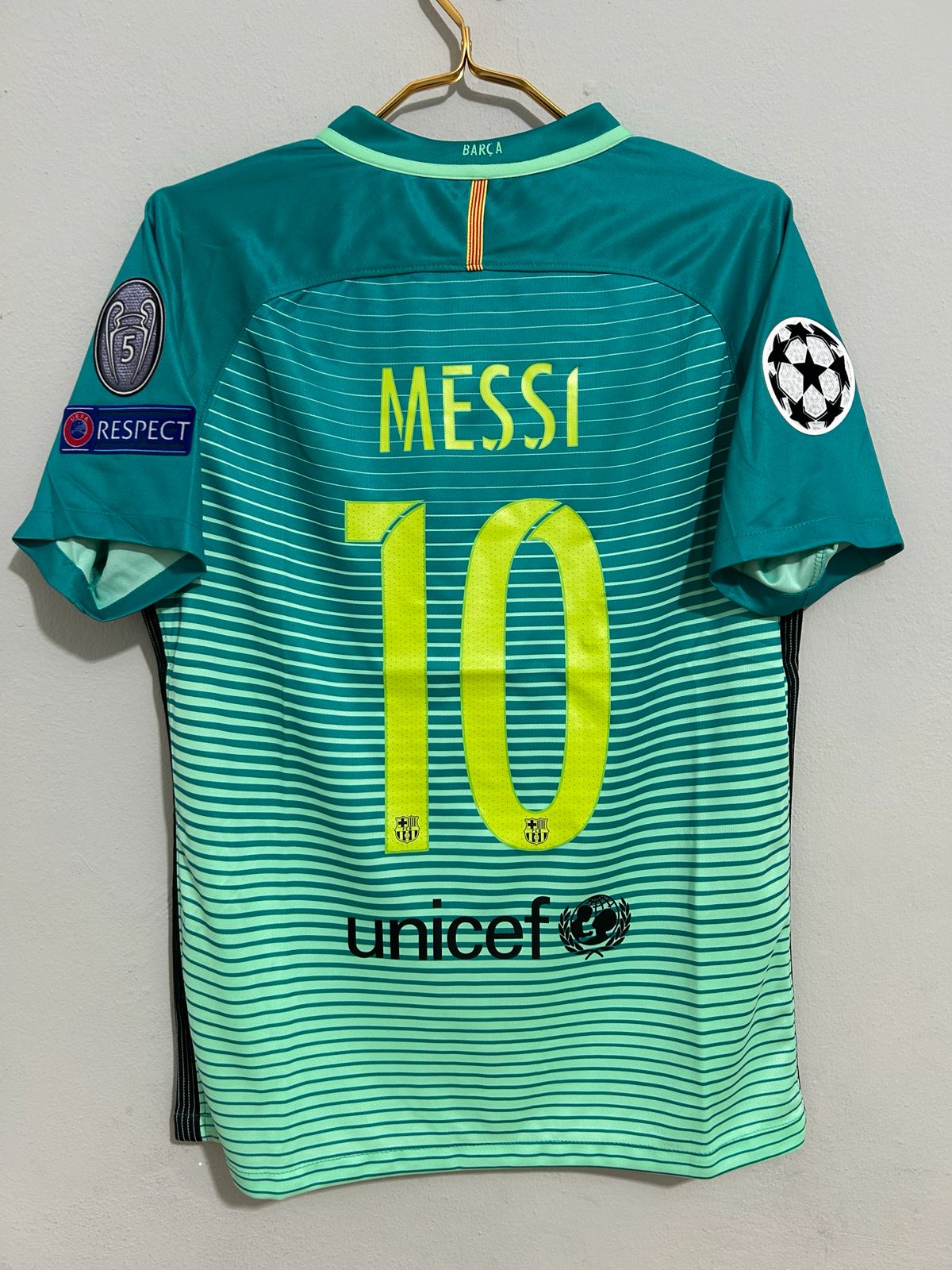 CAMISETA DEL BARCELONA 2017/2018 TERCERA EQUIPACION