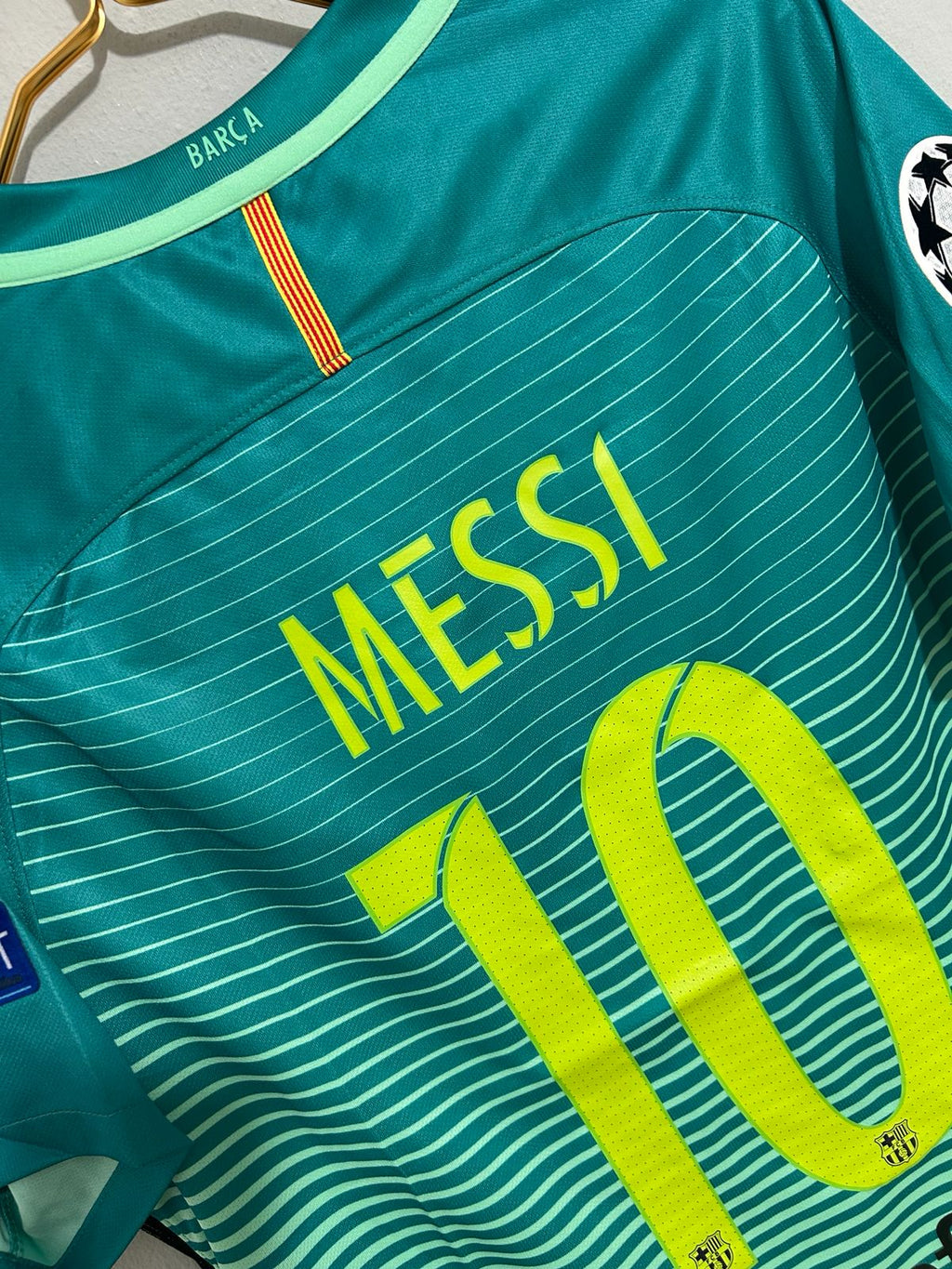 CAMISETA DEL BARCELONA 2017/2018 TERCERA EQUIPACION
