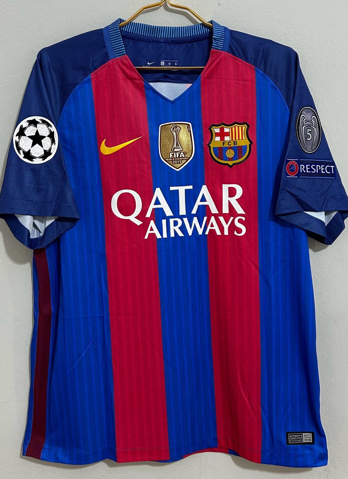 CAMISETA DEL BARCELONA 2017/2018 HOME