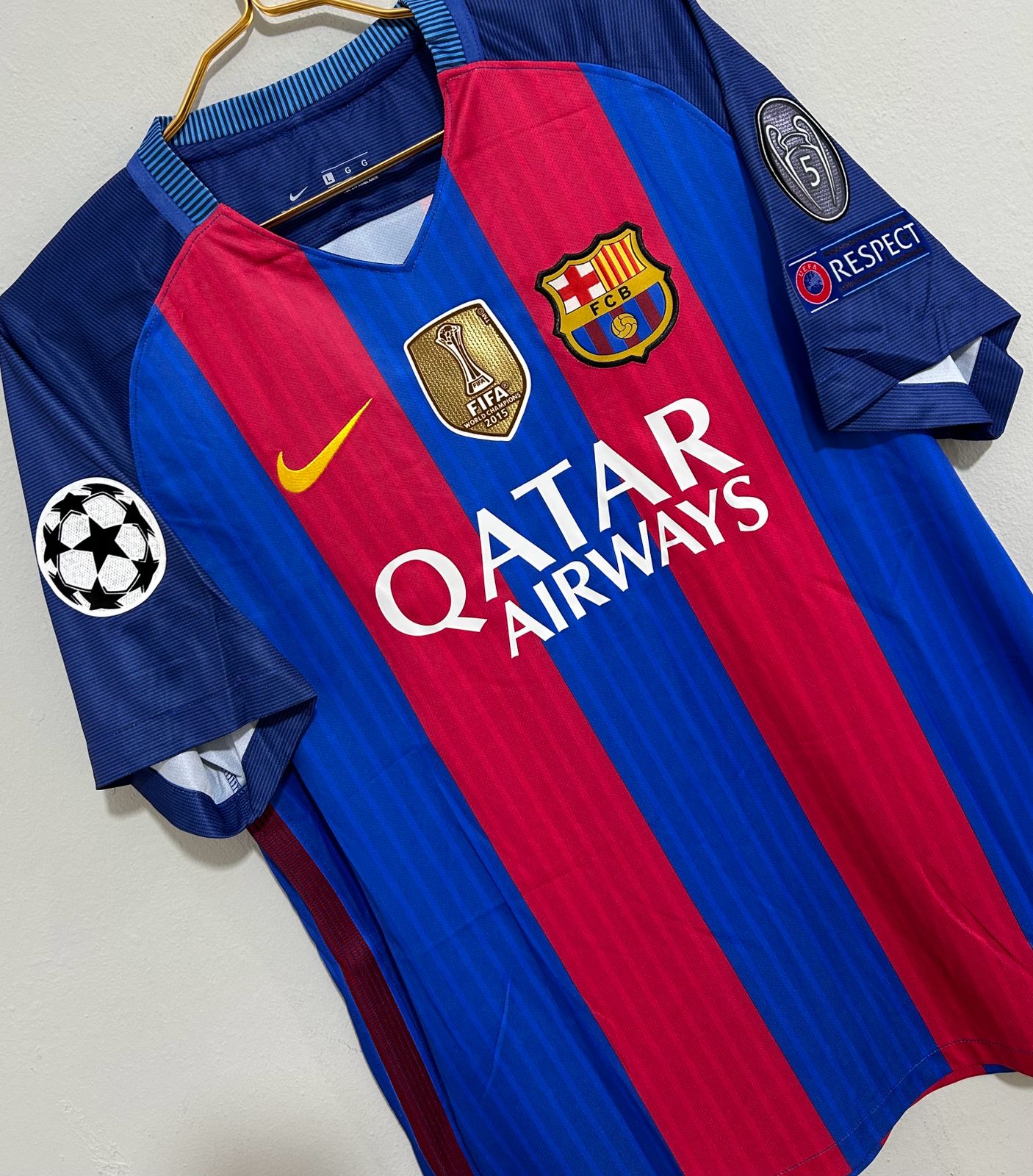 CAMISETA DEL BARCELONA 2017/2018 HOME