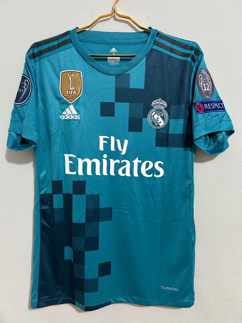 CAMISETA DEL REAL MADRID TERCERA EQUIPACION 2017/2018