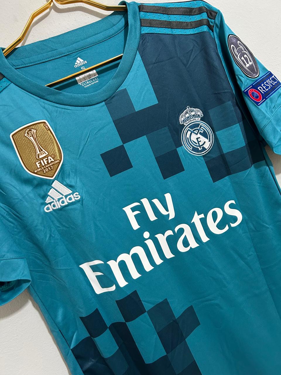 CAMISETA DEL REAL MADRID TERCERA EQUIPACION 2017/2018