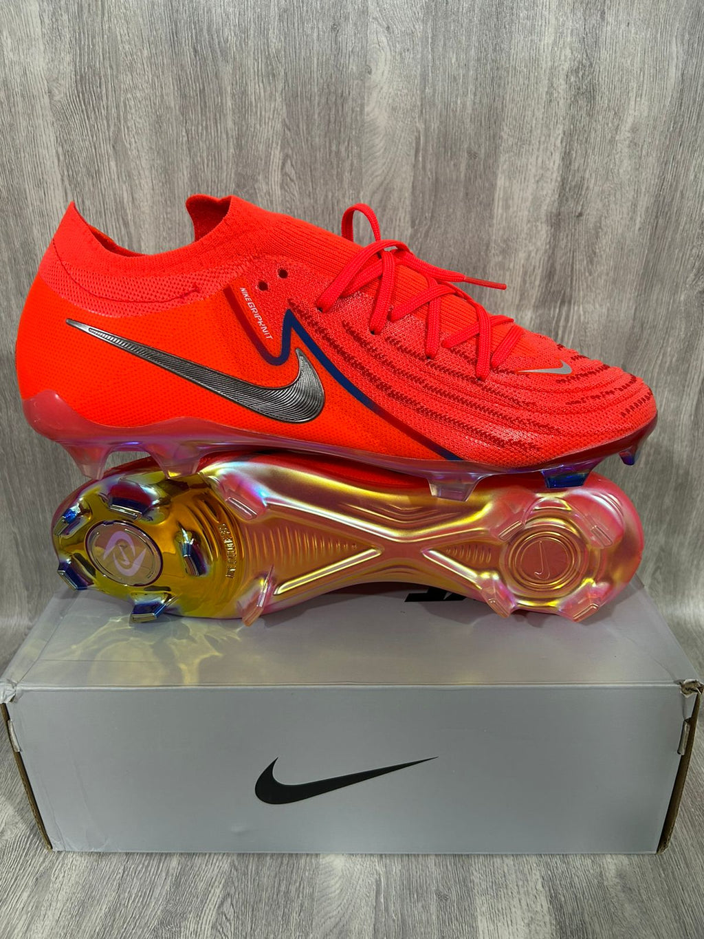 Nike Phantom GX II Elite FG Erling Haaland - Bright Crimson/White LIMITED EDITION
