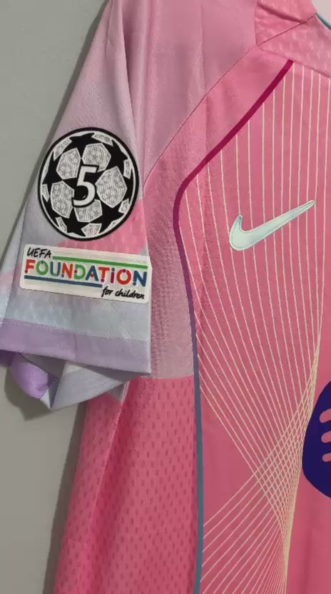 CAMISETA DEL FC BARCELONA 2025/2026 EDICION ROSA