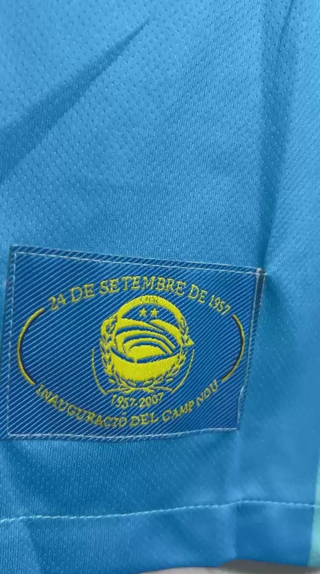CAMISETA DEL BARCELONA 2007/2008 SEGUNDA EQUIPACION